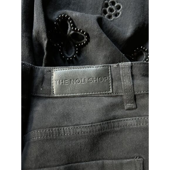 THE NOLI SHOP, Women's Pants, "Kaia Pearl High Rise Jeans,"Black, Size 29, NWT - Picture 5 of 7